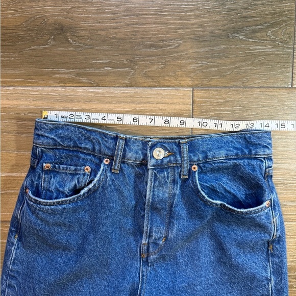 BDG straight leg cropped raw edge  jeans size 28 - Picture 2 of 10